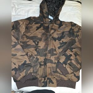 MnmL Camouflage Zip-Up Jacket